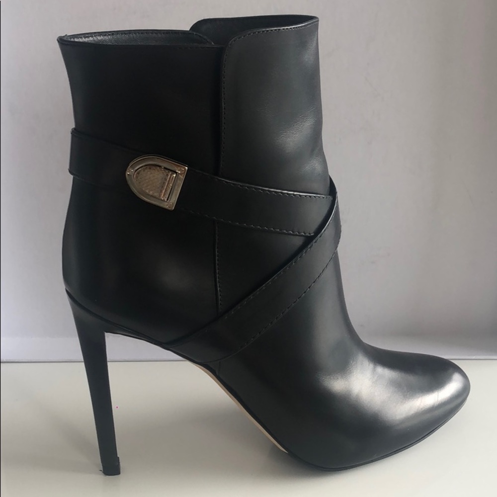 Dior Blason Low Boots (10cm) in Noir (black)